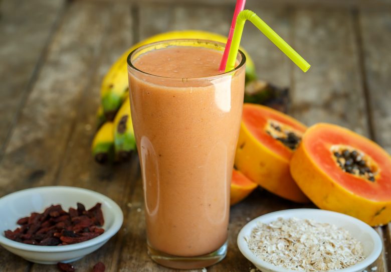 Papaya-zázvorové smoothie