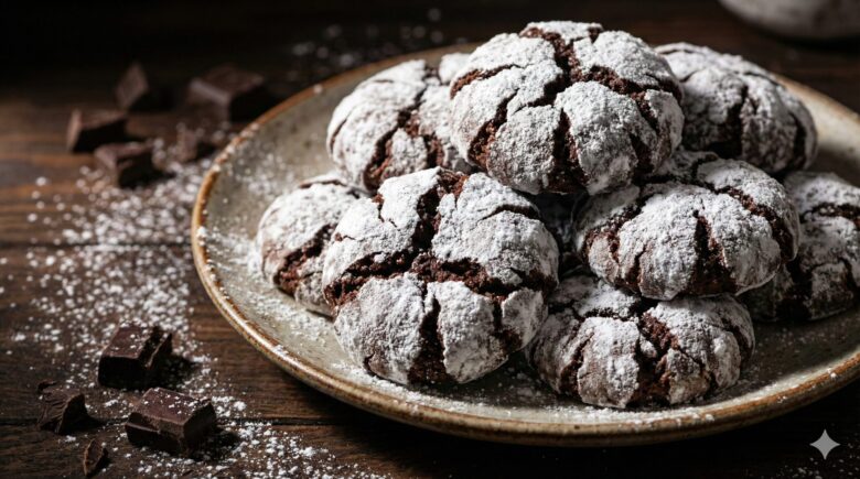 Čokoládové Crinkles